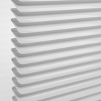 Detailbild Jalousie Lamellen - Farbe: Weiss